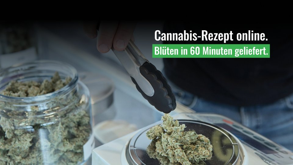 Bild zum Artikel Online-Cannabis-Rezept in 60 Minuten