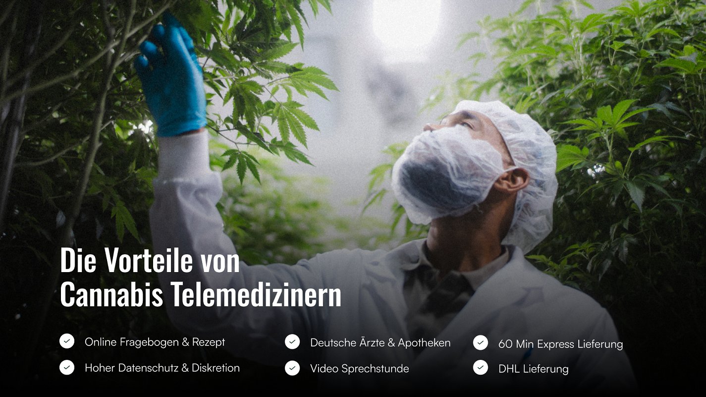 Cannabis-Rezept online
