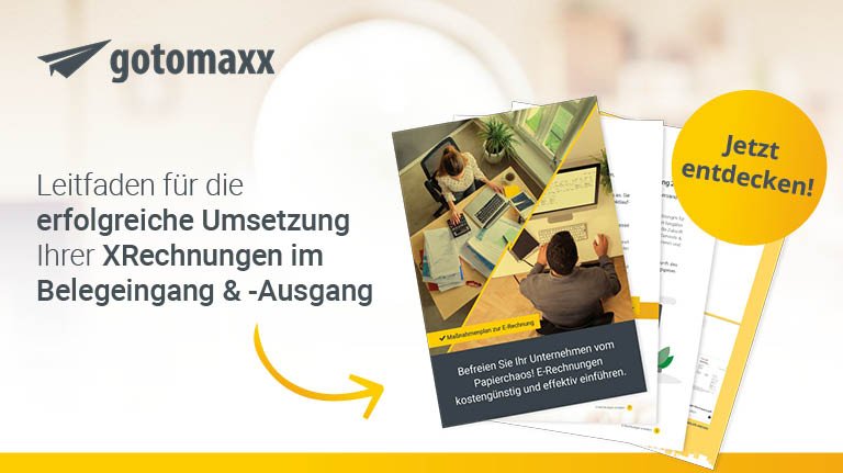 E-Rechnung erstellen mit gotomaxx