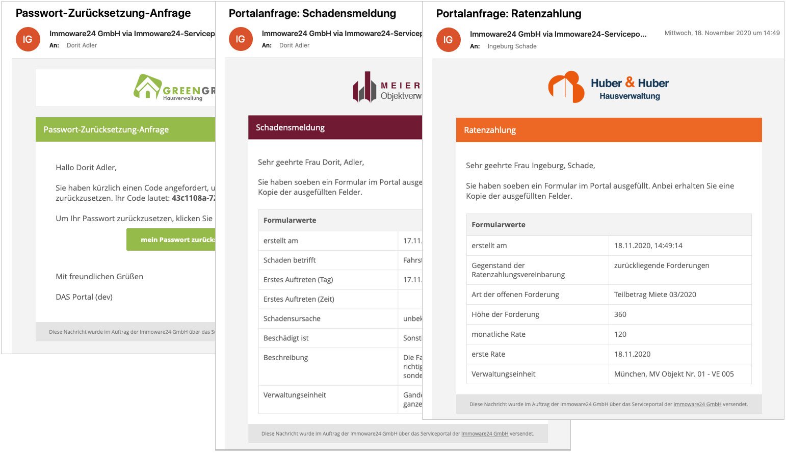 Hausverwaltungssoftware Portal24