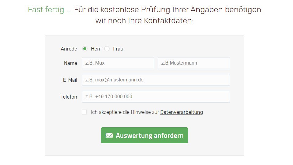 www.bussgeld.de: Bewertung des Portals