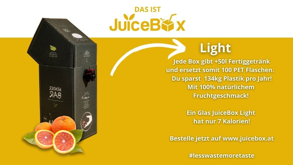 JuiceBox legt Inhaltsstoffe seiner Sirupe offen