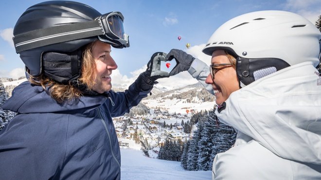 Skiurlaub in den Alpen