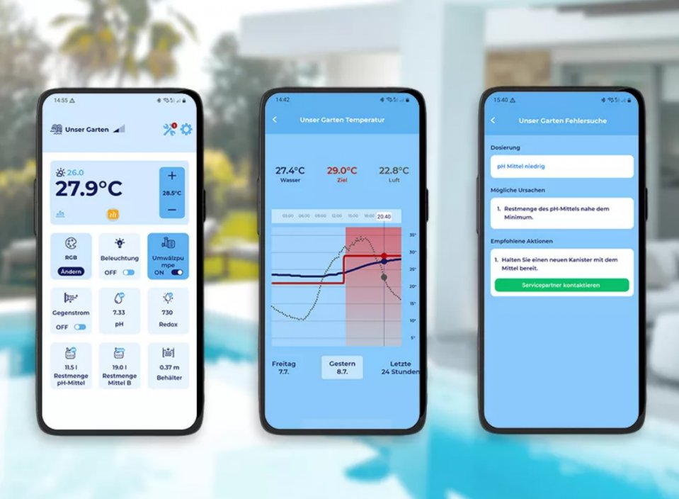 Bild zum Artikel Poolsteuerung per App