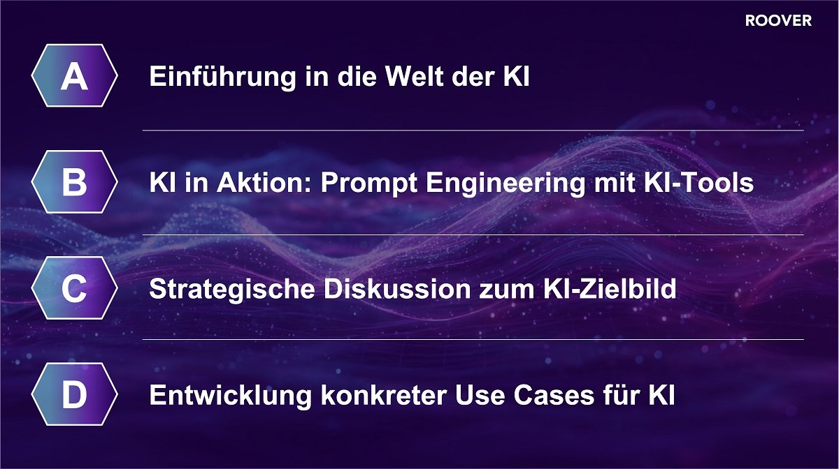 KI-Workshop für Unternehmen von Roover