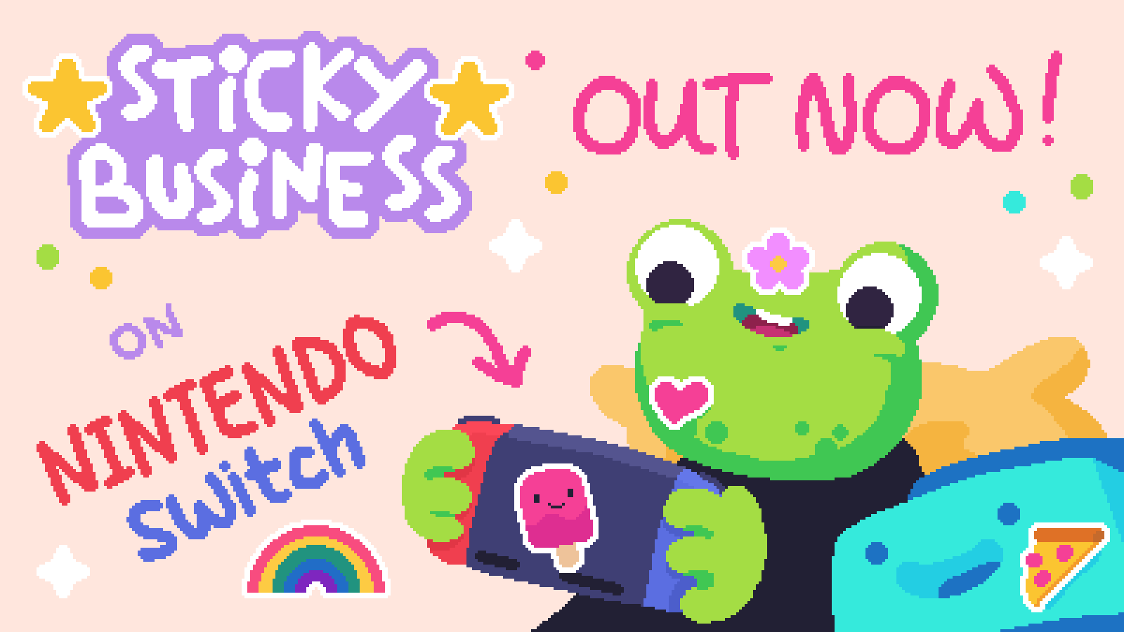 Überraschung: Sticky Business erscheint heute für die Nintendo Switch!