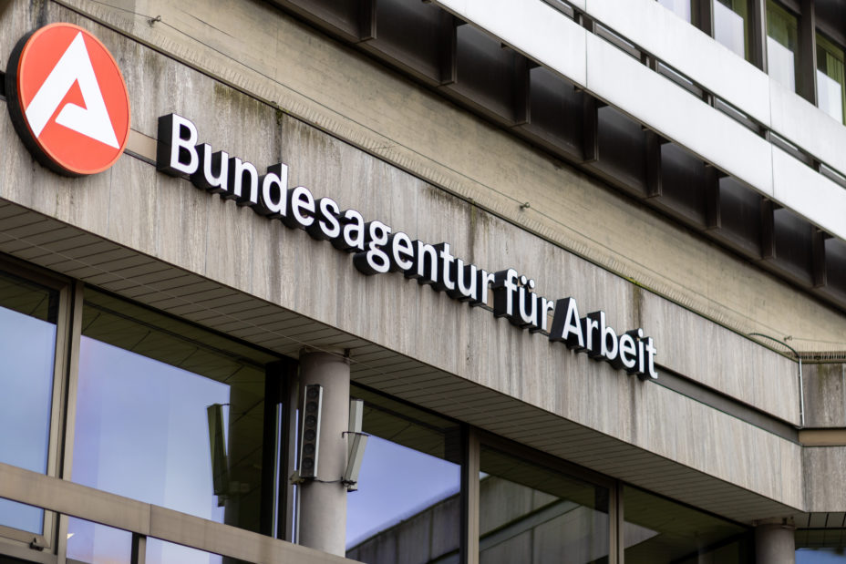 Außenansicht der Zentrale der Bundesagentur für Arbeit. Die Agentur gibt regelmäßig Auskunft über die Arbeitslosenzahl in Deutschland.