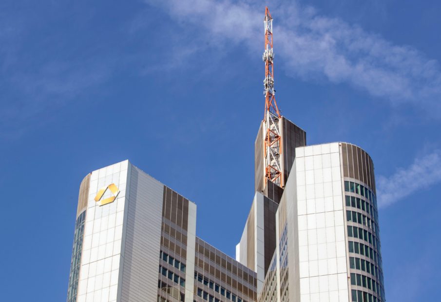 Die Zentrale der Commerzbank in Frankfurt