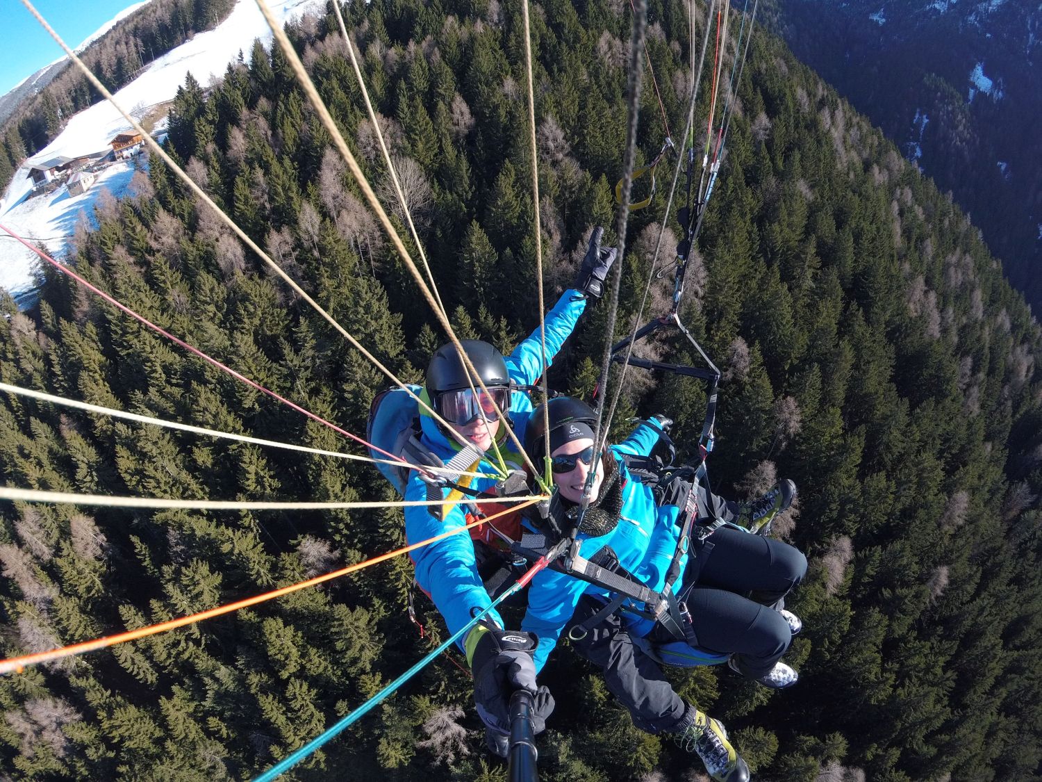 Paragleiten Schenna © Tandemclub Ifinger