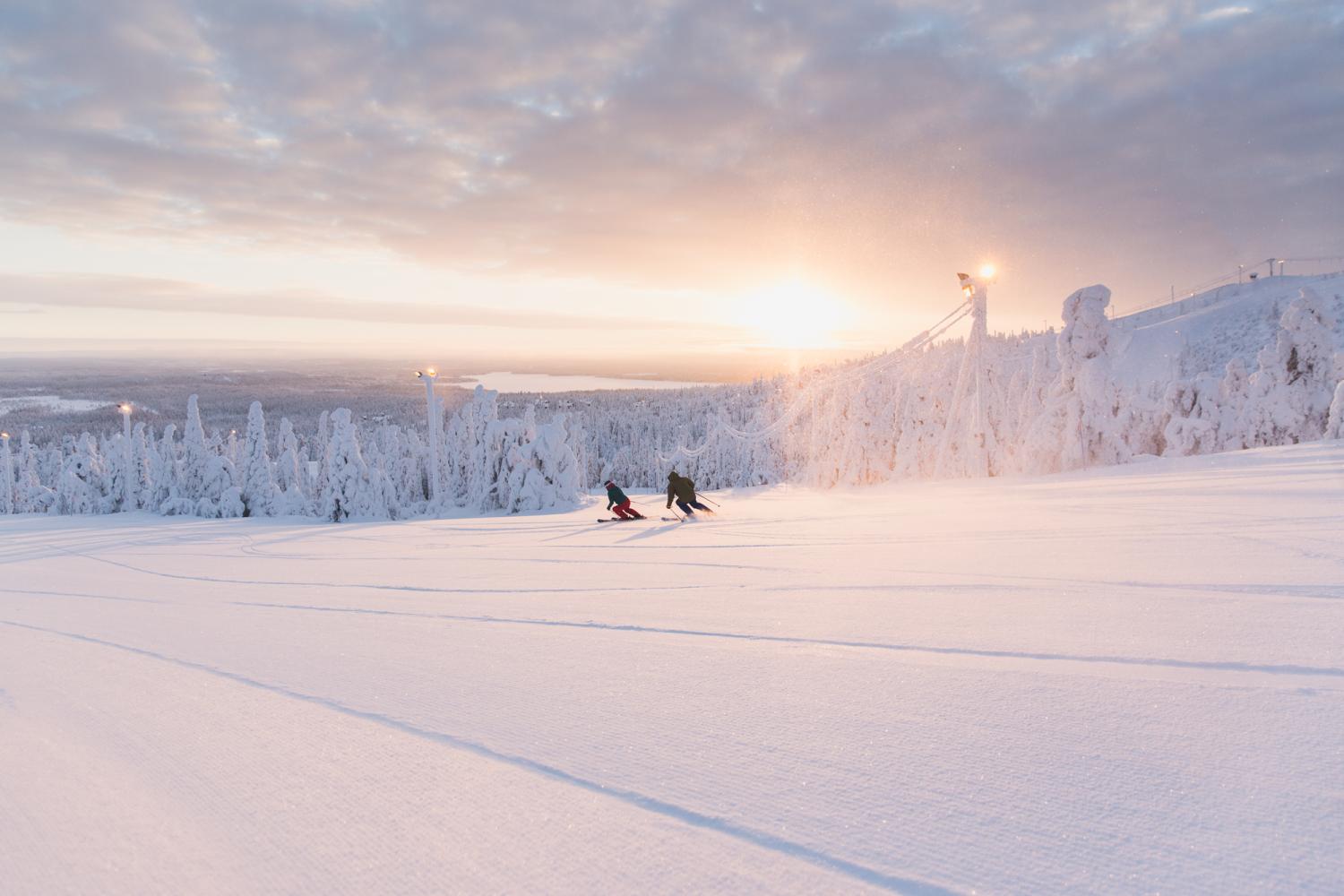 Die Skisaison in Ruka-Kuusamo dauert 200 Tage lang ©aurinkorinne