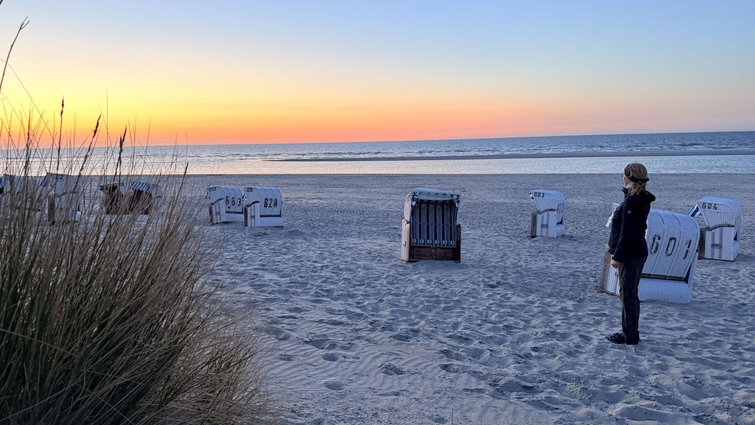 Spiekeroog - Abends ist die Stimmung am Strand besonders schön © Bonder