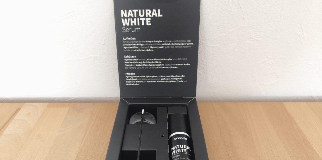 Zahnheld Natural White Serum Test und Erfahrungen