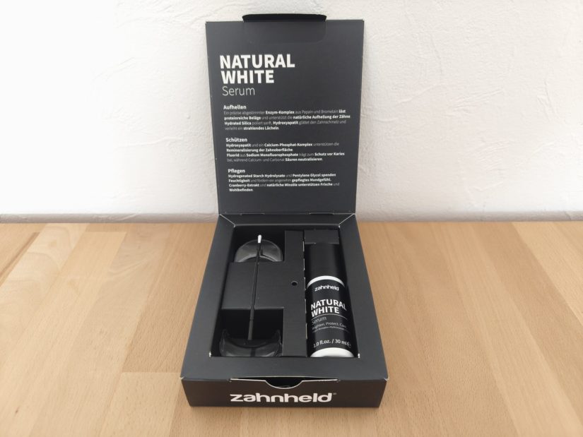 Zahnheld Natural White Serum Test