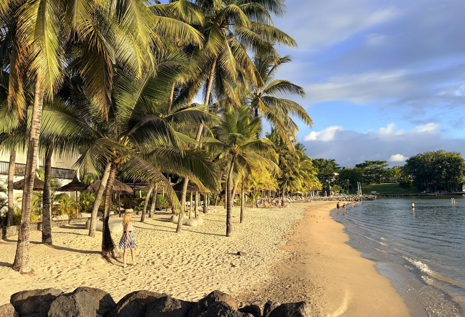 Sonnenuntergang in der Schildkrötenbuch im Westen von Mauritius am Ravenala Attitude Hotel © Redaktion Bonder